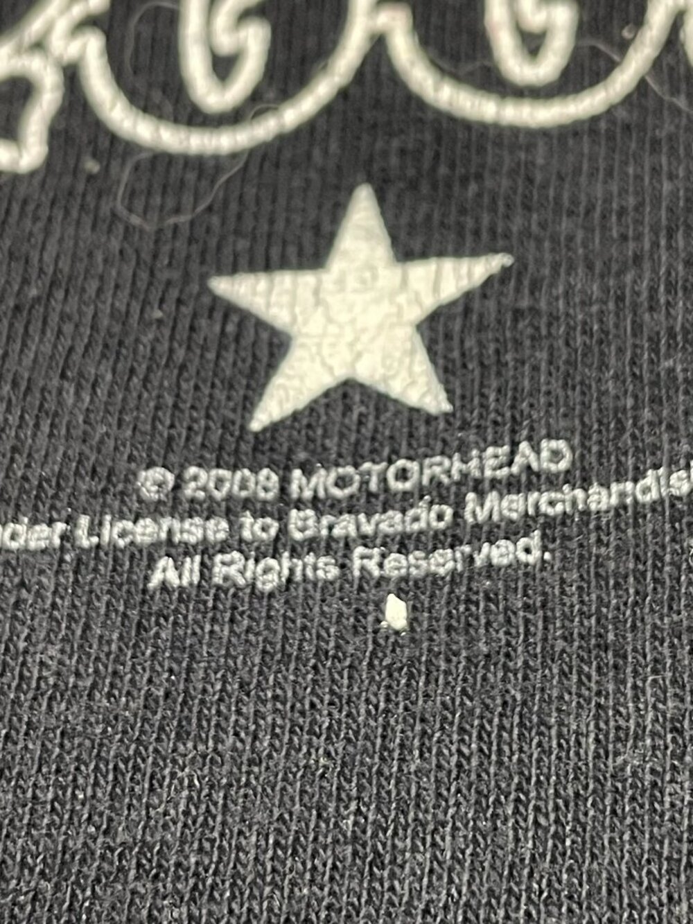 Vintage Motörhead USA Roadwork 2008 Tour Vest Metal Rock Band Cutoff T-Shirt - Picture 2 of 7